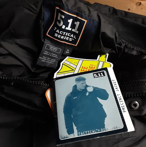 5.11 Tactical Black Jacket - Picture 3 of 3